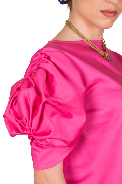 Elegante Bluse “PINK FLOWER”
